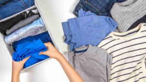 piegare i vestiti per guadagnare spazio cattolicivegetariani.it